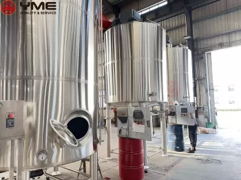 Customized Stainless Steel Chemical Mixing Tank with Agitator