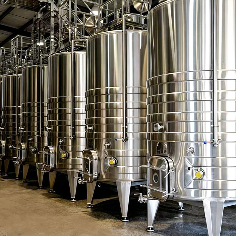 Variable Capacity Wine Fermentation Tank