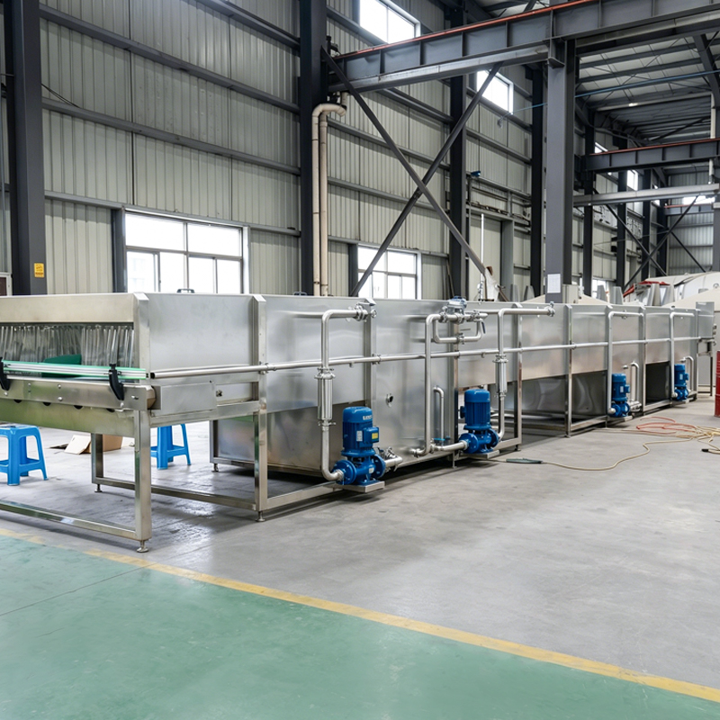 Stainless Steel Warming/Cooling Tunnel for Post-Filling