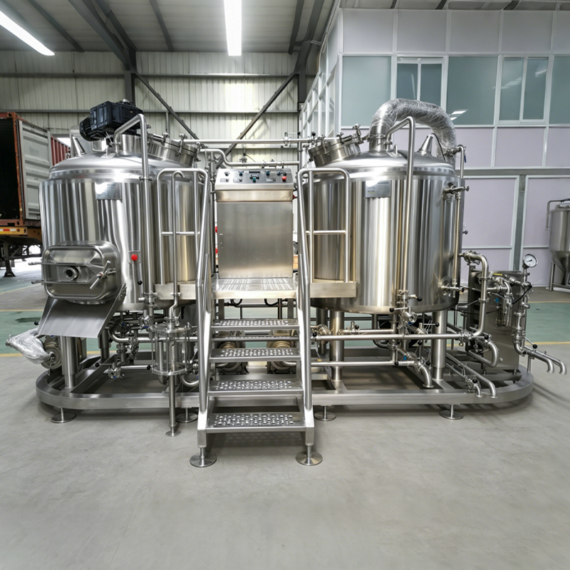 Modular 2-Vessel Micro-Brewery Plant for Brewpubs & Hotels