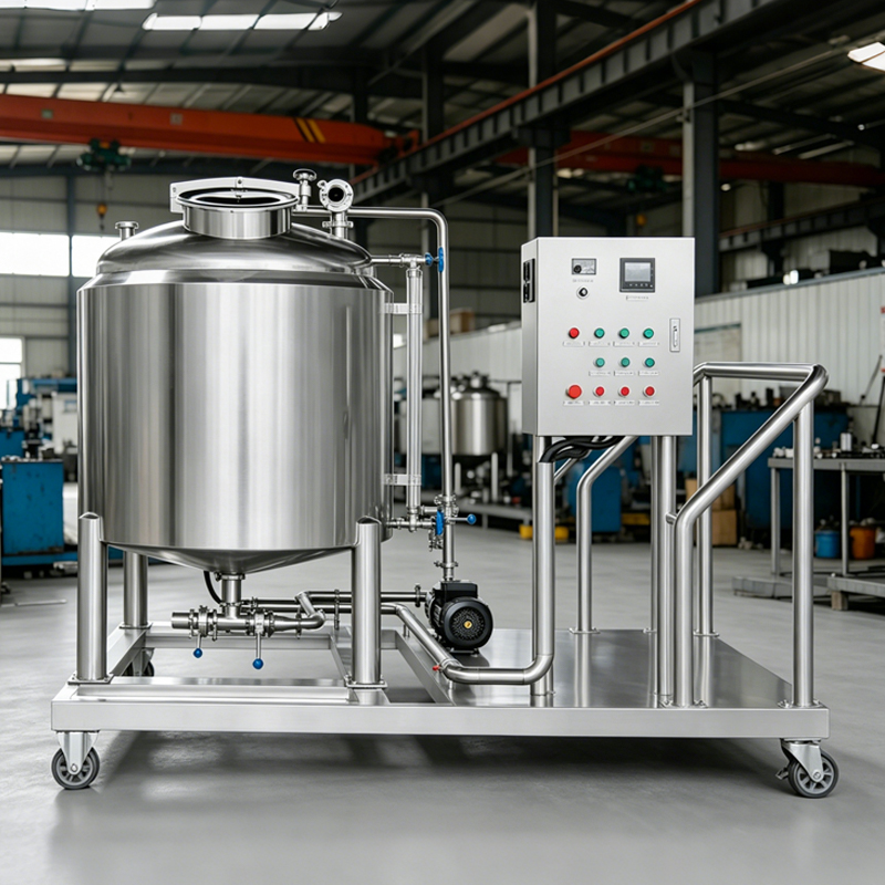 Customizable Single-Tank CIP Skid for Specialized Additives