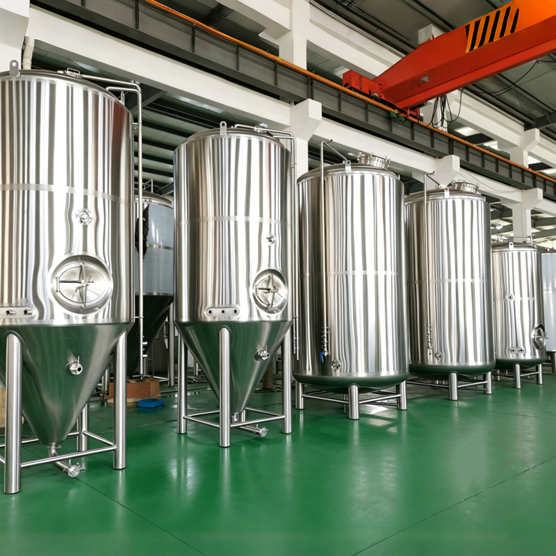 High-Pressure Rated Stainless Steel Fermentation Vessel
