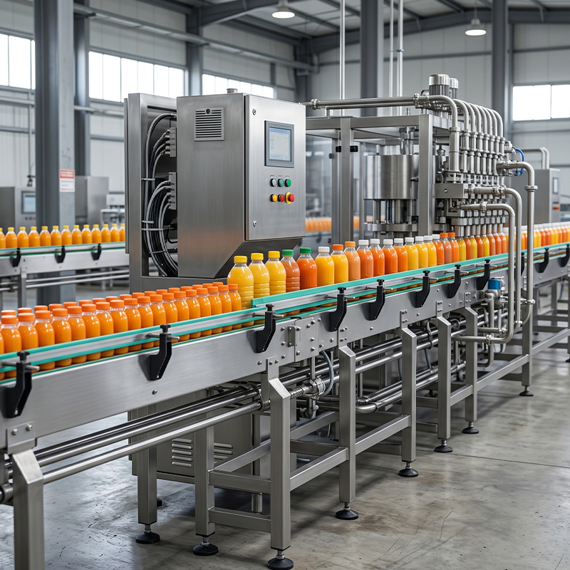 Hot-Fill Juice Production Line for Shelf-Stable Beverages